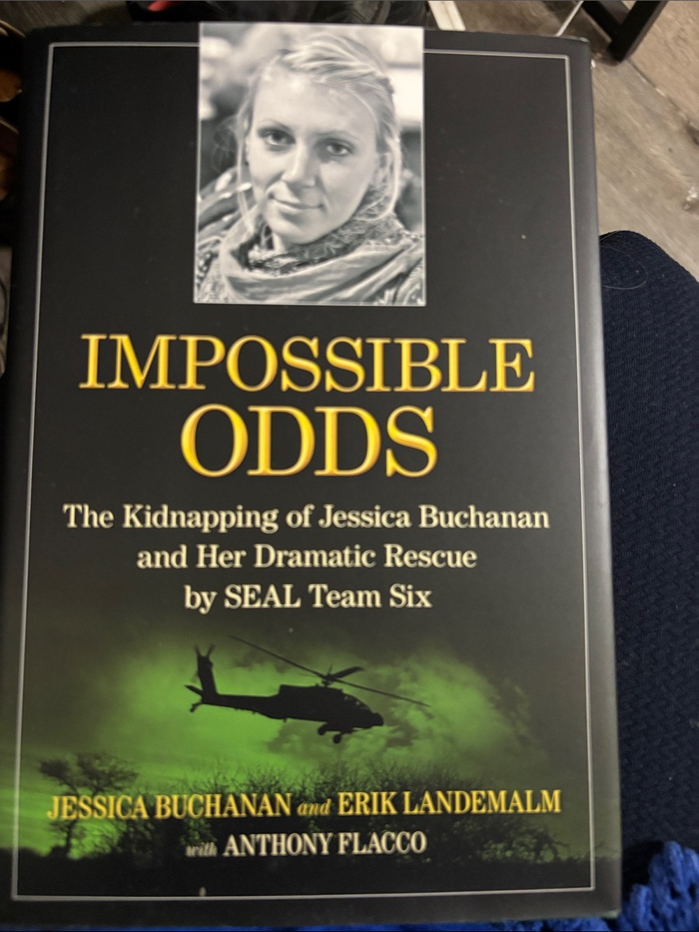 Impossible Odds - Black and Green Hardcover Book